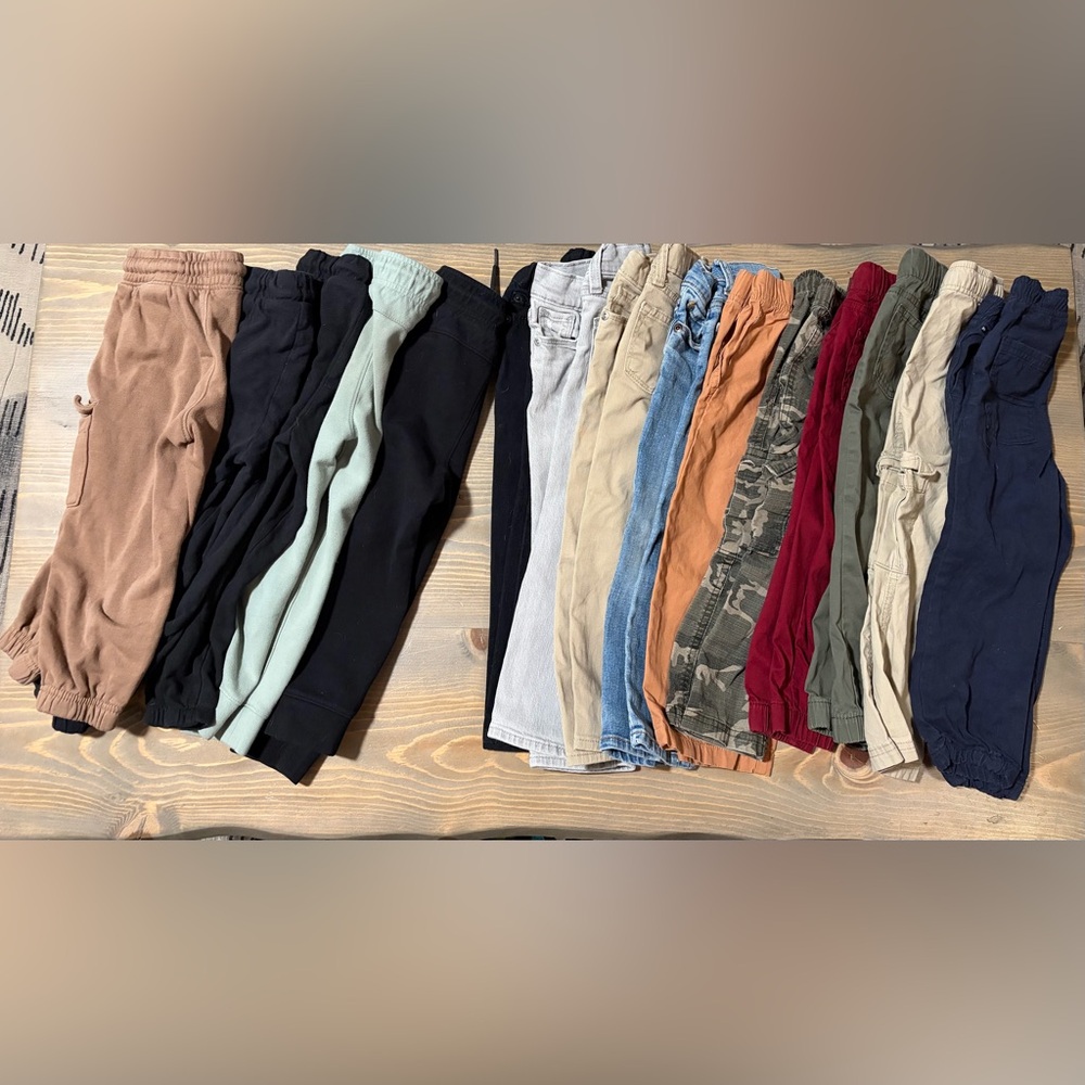 15 piece boys 3T pants lot